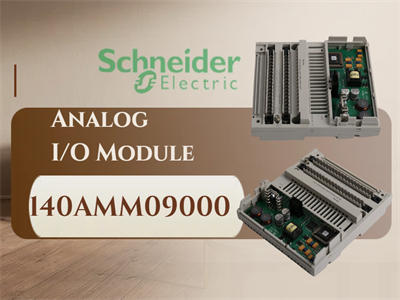 Schneider Electric 140AMM09000 Analog I/O Module: Features, Benefits, and Applications