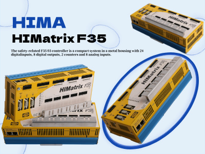 HIMA HIMatrix F35 Safety-Related Controller: Compact, Reliable, and Powerful