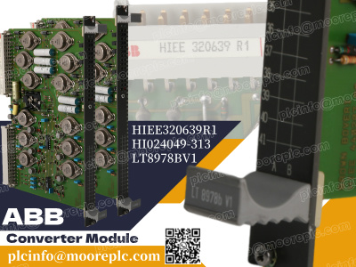 The ABB HIEE320639R1 DC-DC Converter Module: Powering Industrial Innovation